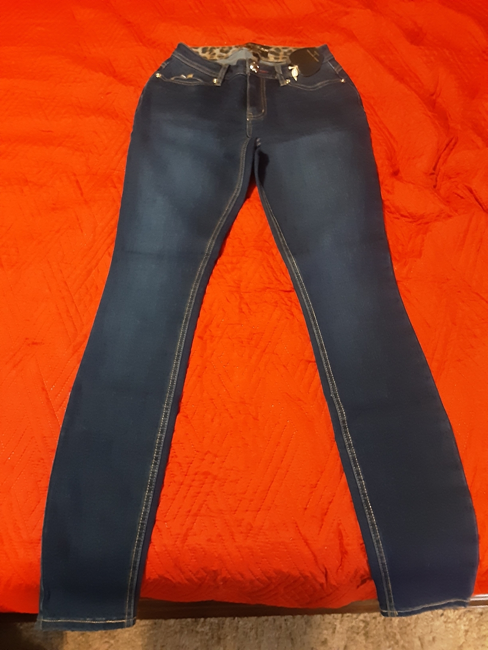 Apple Bottoms Skinny Jeans in Deep Indigo